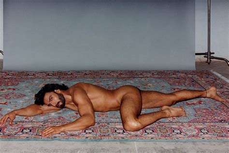 Ranveer Singh Poses Nude In New Photo Shoot