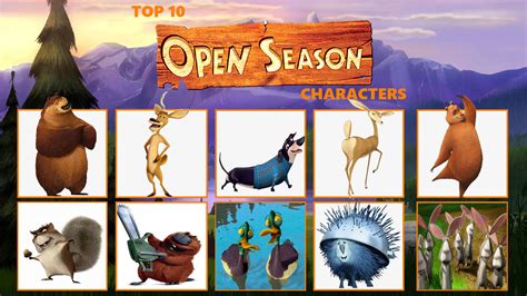 My Top 10 Favorite Open Season Characters By Aaronhardy523 On Deviantart