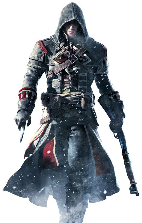 Shay Key Artwork Characters Art Assassin S Creed Rogue