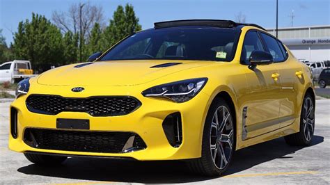 Sunset Yellow Only Available On Gt And Gt2 Kia Stingers Only Kia