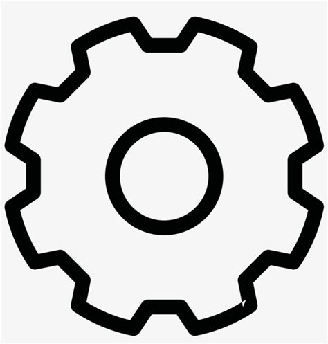 Settings Cog Icon At Collection Of Settings Cog Icon