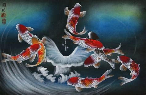 Japanese Koi Fish Art Wallpapers Top Free Japanese Koi Fish Art