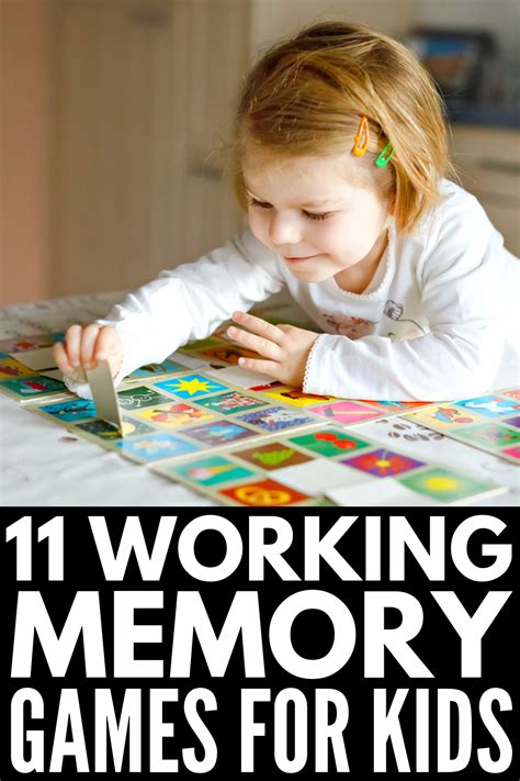 Dont Forget 18 Working Memory Games And Strategies For Kids Child
