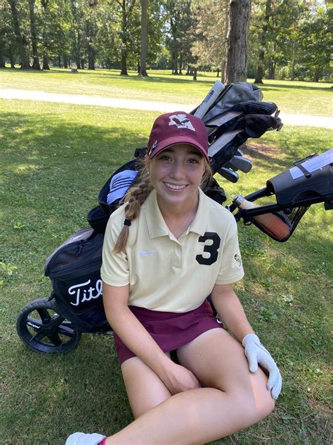 hollenbaugh helping new albany girls golf program to success while taking her game to next level
