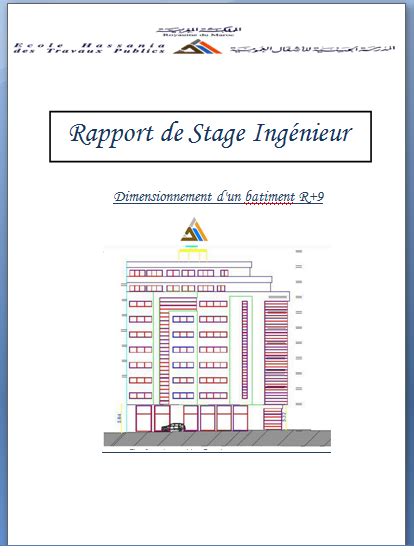 Dimensionnement Dun Bâtiment R9 Rapport De Stage Cours Génie