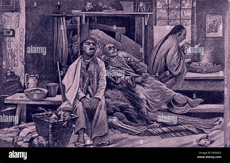 Chinese Opium Den In San Francisco California C1880s Illustration By