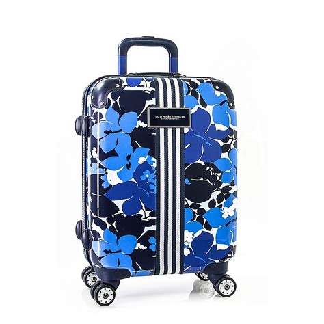 Check spelling or type a new query. Tommy Hilfiger Blue Floral Hardside 28" Spinner Suitcase ...
