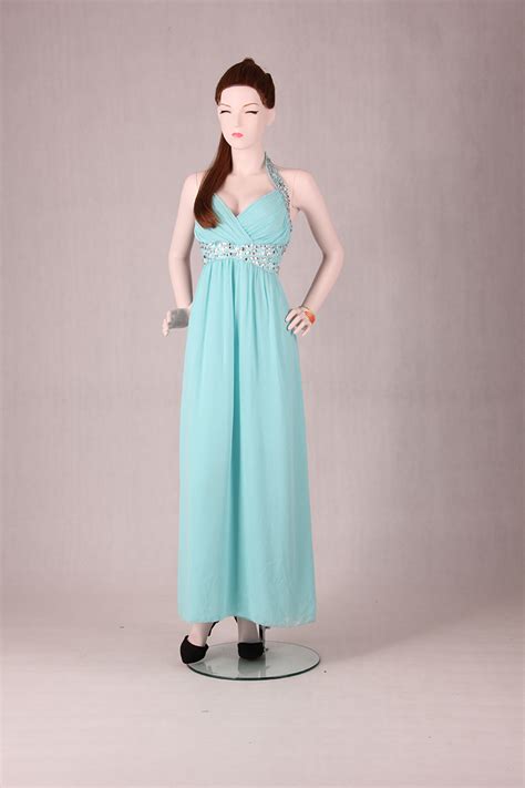 Fashion full body realistic female mannequin glossy white life size