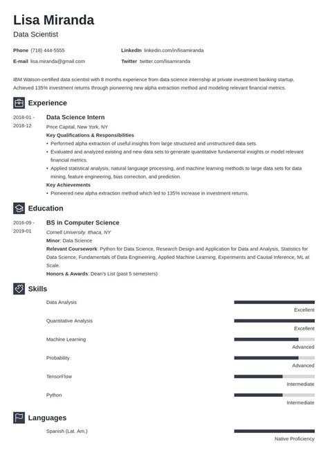 A curriculum vitae (cv) is a document containing relevant information about a job seeker, which is crucial for getting a job. college graduate resume example template newcast in 2020 ...