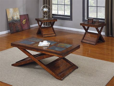 Browse a large selection of coffee table sets to match your unique taste and budget. Homeroots Dark Oak Wood Slate Top 3pc Coffee Table Set ...
