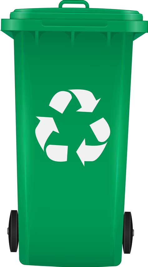 Download Recycling Bin Png Clip Art Recycle Rubbish Png Transparent