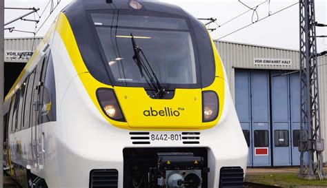 De Abellio And Bombardier Present The First Talent2 Emu For The