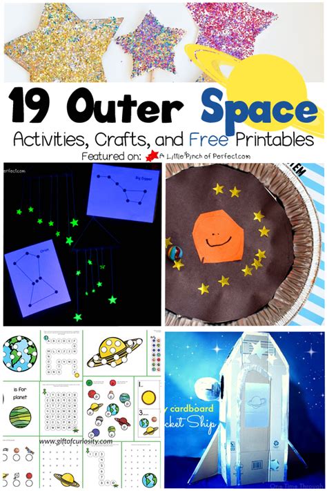 19 Exploring Outer Space Activities Crafts And Printables For Kids