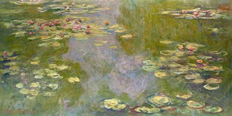 Water Lilies 1919 By Claude Monet High Resolution Famous Painting