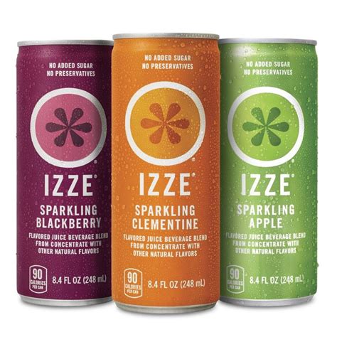 Izze Sparkling Juice Variety Pack 84 Ounce Pack Of 24 1049 W