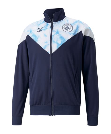Puma Manchester City Iconic Jacket Blanc