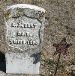 Pvt Andrew Jackson Best 1833 1904 Find A Grave Memorial