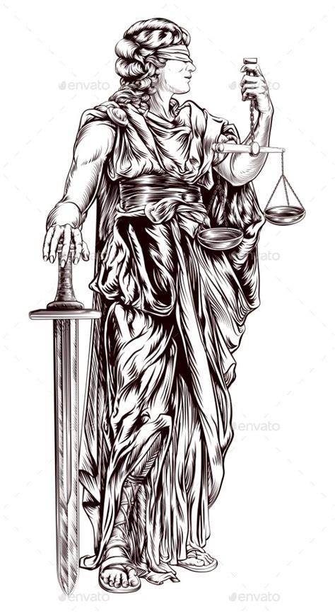Lady Justice Justice Tattoo Lady Justice Scales Of Justice Tattoo