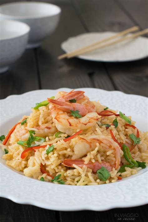 Fried Rice With Prawns And Lemongrass In Viaggio In Cucina