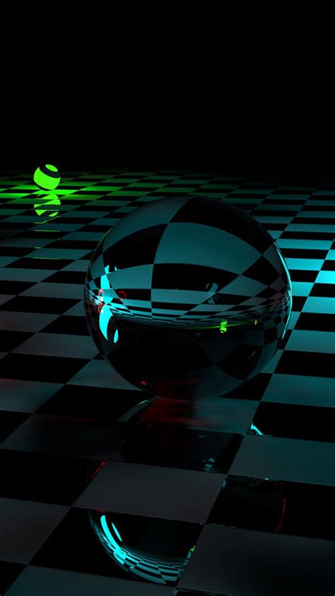 3d Crystal Balls Hd Photo Hd Phone Wallpapers Mobile