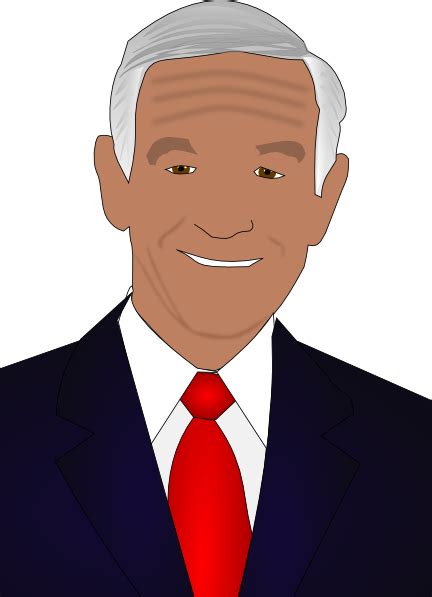 Ron Paul 2012 Presidential Candidate Clip Art At Vector