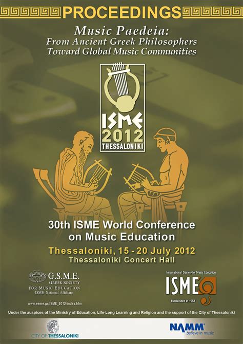 Isme S Th World Conference Thessaloniki Greece Isme
