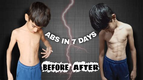 9 Year Old Child Get Abs 700 Abs Exercise In 7 Daysabs Workout