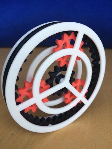3d Printed Planetary Gear Toy By Ds2015 Pinshape