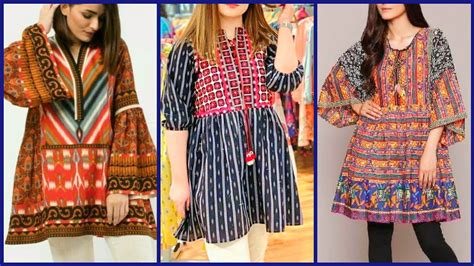 Jhabla Style Kurti Design For Winter Season Casual Jhabla Kurtis And