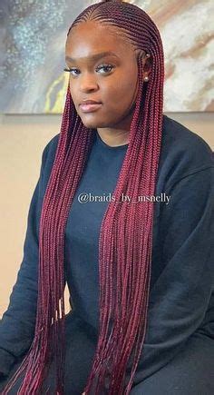 Every experience is even better than the one before. Black Box Braids with Burgundy Highlights | African hairstyles