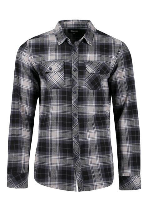 Tallia men's plaid tie & pocket square set blue silk blend retail. Men's Flannel Plaid Shirt | Warehouse One