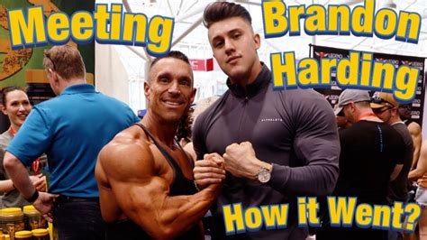 Meeting Brandon Harding At The Toronto Pro Youtube