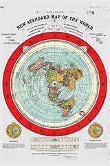 Images of Flat Earth Map