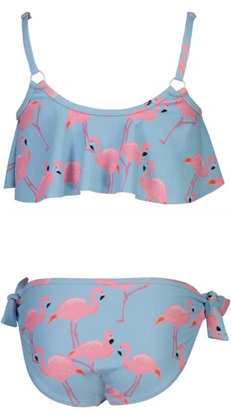 Snapper Rock Flamingo Social Flounce 2pc Swimsuit ⋆ Gypsy Girl Tween