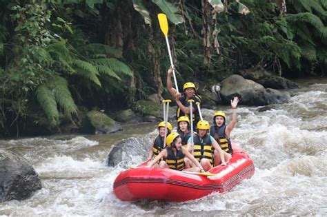 Jungle Swing Combine With White Water Rafting Denpasar City Benoakuta Project Expedition