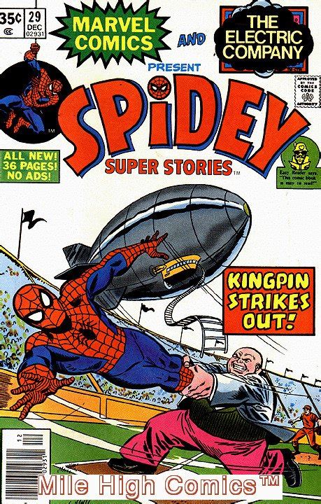 Spidey Super Stories 1974 Series 29 Fine Comics Book Comic Books