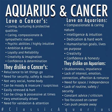 Cancer and leo have about average compatibility. Pin by Becky Esco on Becky | Aquarius relationship ...