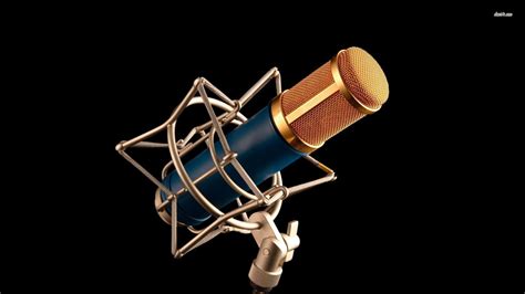 Studio Microphone Wallpapers Wallpaper Cave