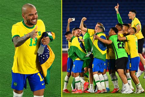 Brazil Retain Olympic Football Gold Medal As Dani Alves Cements Status