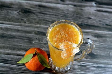 Tangerine Juice The Mandarin Orange Citrus Reticulata Also Known As