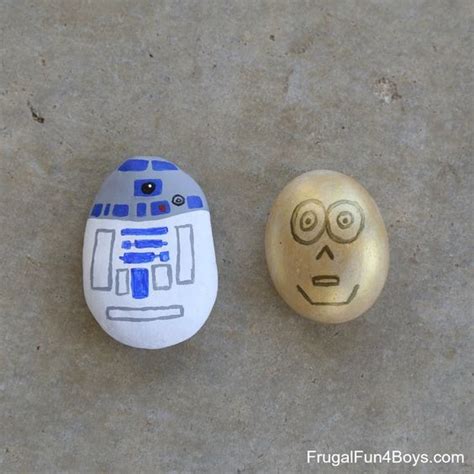 From jedi to the dark side, the force is strong with these star wars paintings. 20+ Star Wars Inspired Rock Painting Ideas - I Love ...
