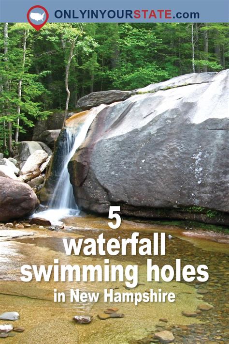 These 5 Waterfall Swimming Holes In New Hampshire Are