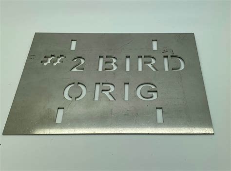 Laser Cut Metal Signs Stainless Steel Custom Signs Big City