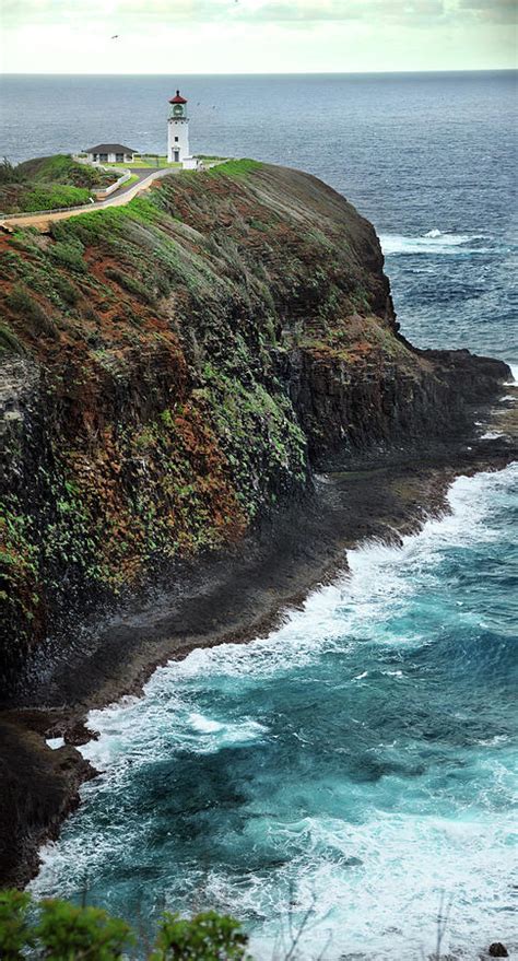 Kilauea Lighthouse Kauai Hawaii By Utah Based Photographer
