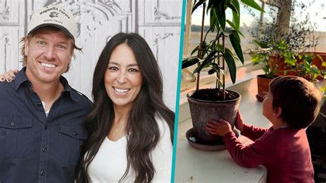 Watch Access Hollywood Highlight Joanna Gaines Son Crew 3 Says Goodnight To His Plants In