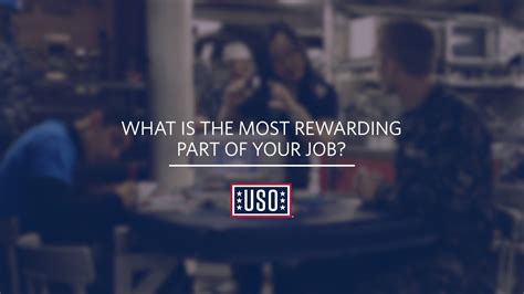 USO Careers | What is the most rewarding part of your job? - YouTube