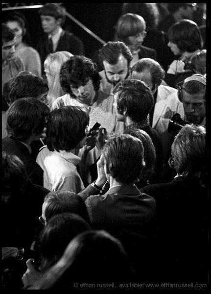 Jim Morrison At London Press Conference 1968 Ii Ethan Russell