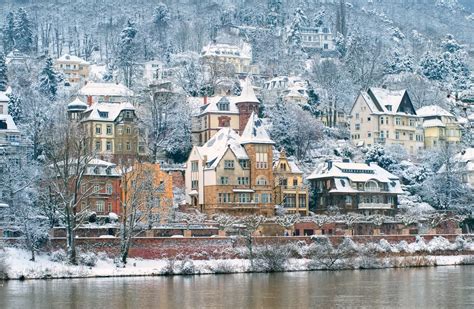 Heidelberg Germany In The Winter Beautiful Heidelberg Christmas In