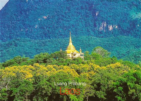 postcards-on-my-wall-town-of-luang-prabang,-lao-people-s-democratic