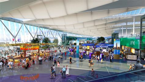 Revealed Cuomos 13b Jfk Airport Overhaul To Feature An Indoor Park